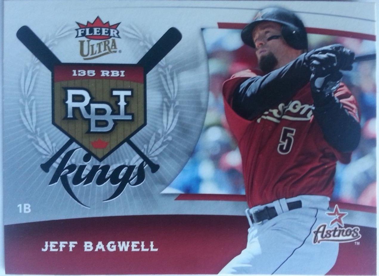 Jeff Bagwell #RBI7 Baseball Cards 2006 Ultra R.B.I. Kings