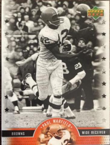 Paul Warfield #48 Football Cards 2005 Upper Deck Legends