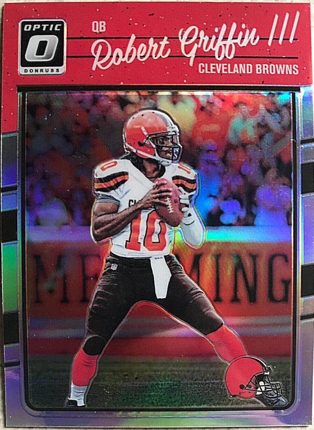 Robert Griffin III #23 2016 Panini Donruss Optic Football