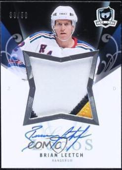 Brian Leetch #LL-BL Hockey Cards 2007 Upper Deck the Cup Limited Logos Autographs