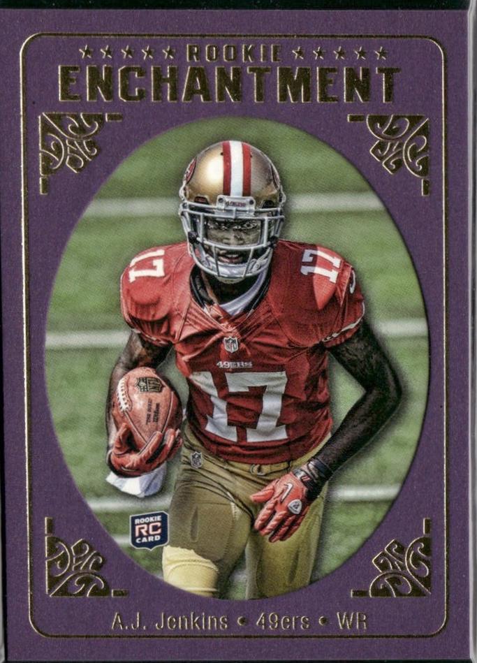 A.J. Jenkins #RE-AJ Football Cards 2012 Topps Magic Rookie Enchantment