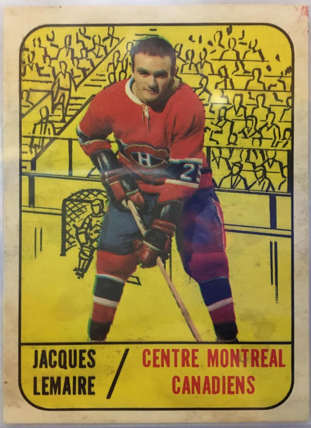 Jacques Lemaire #3 Hockey Cards 1967 Topps