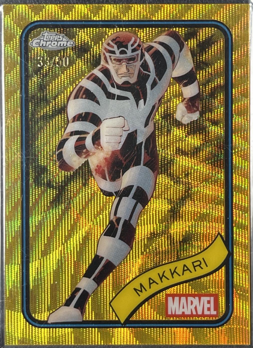 Makkari Gold Wave Refractor