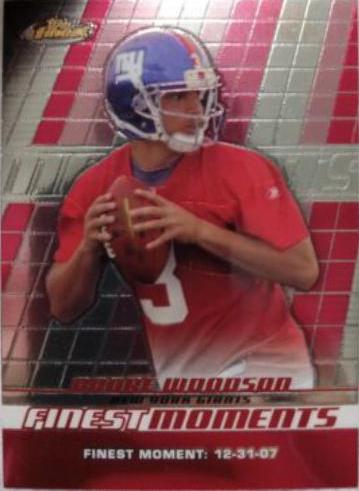 Andre Woodson #FM-AW Football Cards 2008 Topps Finest Moments