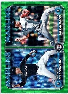 Eli Villalobos & Anthony Maldonado [Green Crackle Foilboard] #US305