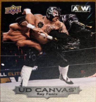 Rey Fenix #C7 Wrestling Cards 2022 Upper Deck AEW UD Canvas
