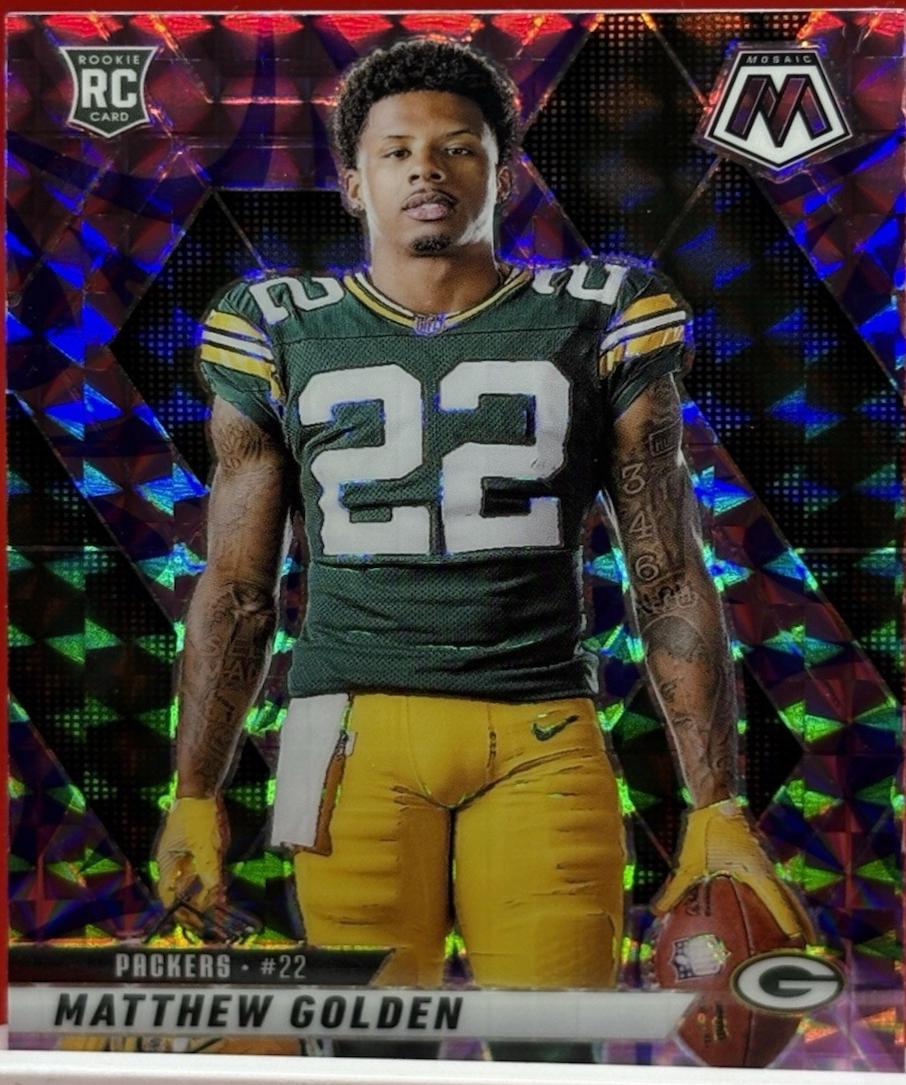 Matthew Golden [Mosaic Reactive Purple] #285 Prices [Rookie