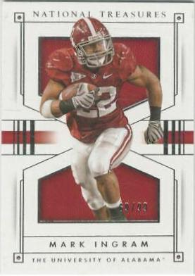 Mark Ingram #80 2016 Panini National Treasures Collegiate Football