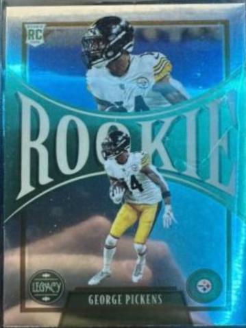 George Pickens #213 Football Cards 2022 Panini Chronicles Legacy Update Rookies