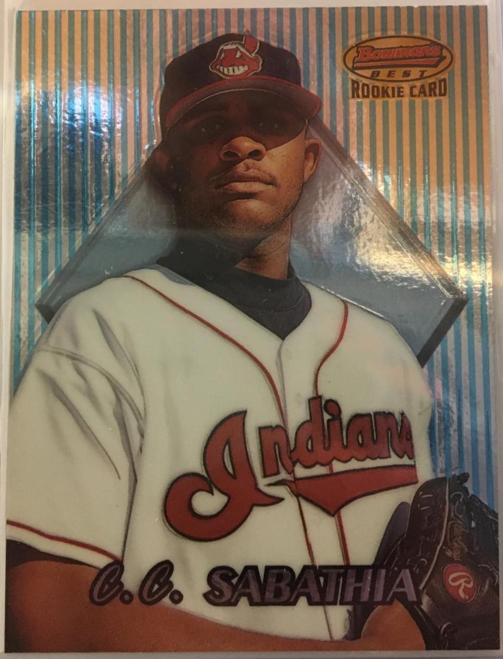 C. C. Sabathia #171 Baseball Cards 1999 Bowman's Best