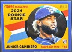 Junior Caminero [Bronze] #138 Prices | 2024 Topps Throwback Thursday ...