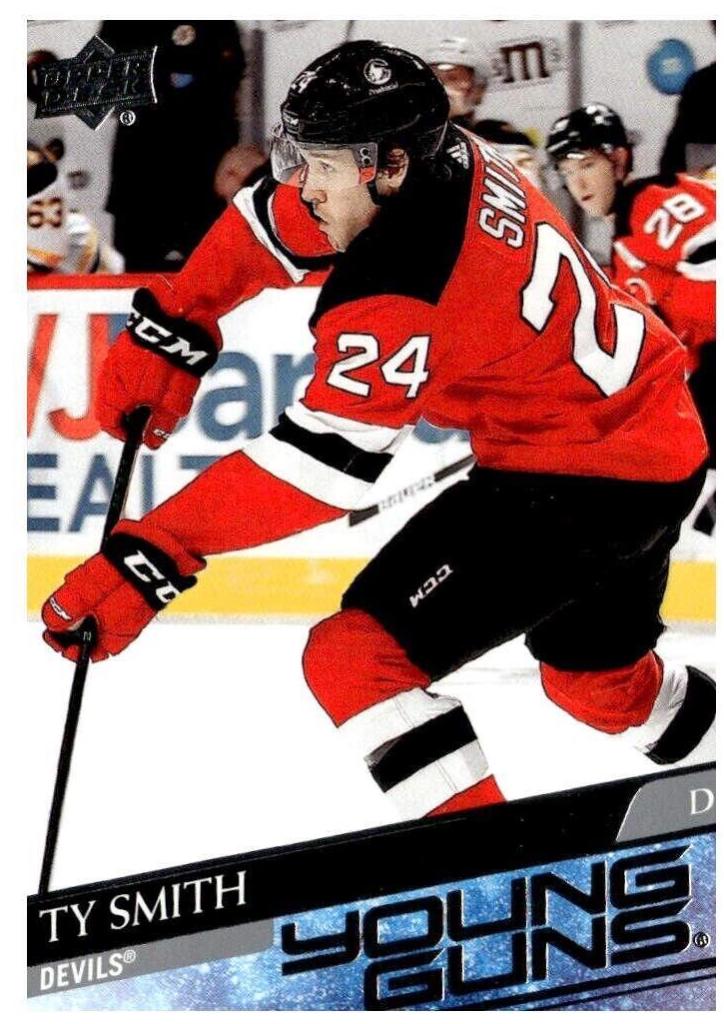 Ty Smith #456 Hockey Cards 2020 Upper Deck