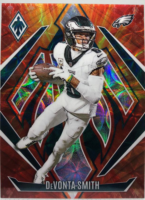DeVonta Smith [FireBurst] #48 Prices | 2024 Panini Phoenix | Football Cards