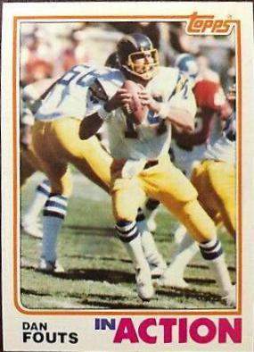 Dan Fouts #231 1982 Topps Football