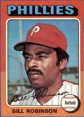 Bill Robinson #501 1975 Topps Mini Baseball