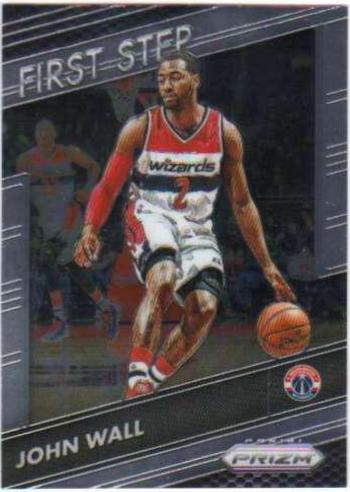 John Wall #5 Basketball Cards 2016 Panini Prizm First Step