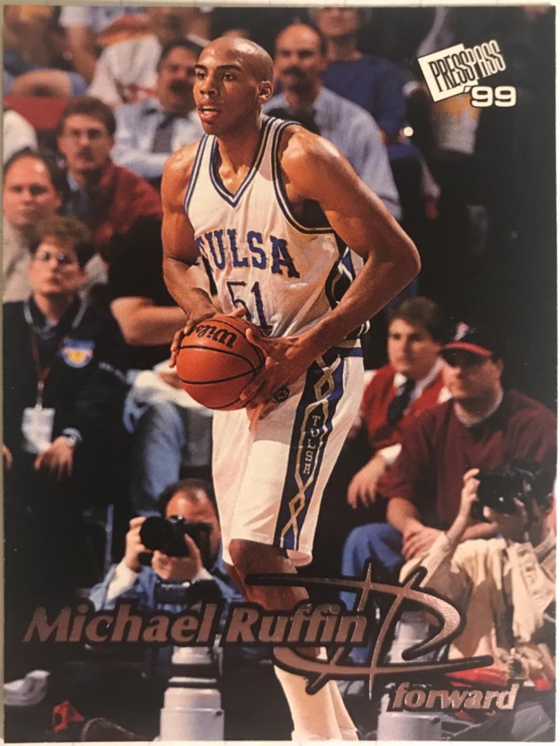 Michael Ruffin #25 Basketball Cards 1999 Press Pass