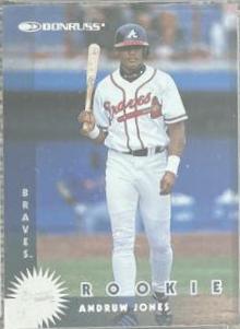 Andruw Jones #358 Baseball Cards 1997 Panini Donruss
