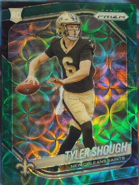 Tyler Shough [Green Scope] #327 Prices | 2025 Panini Prizm