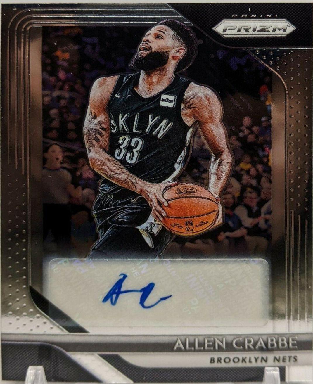 Allen Crabbe #SACR Basketball Cards 2018 Panini Prizm Signatures