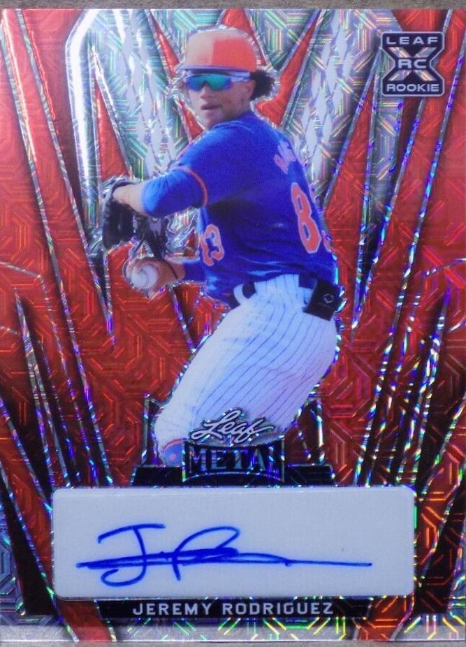 Jeremy Rodriguez #BA-JR1 2024 Leaf Metal Autograph Baseball