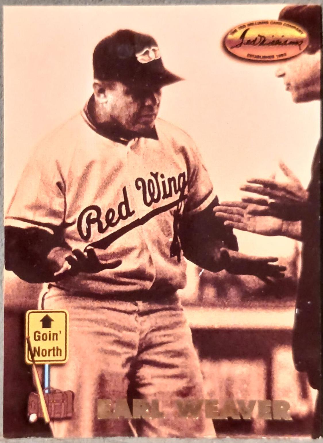 Earl Weaver #147 1993 Ted Williams Baseball