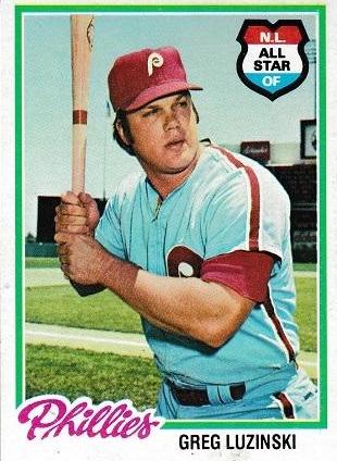 Greg Luzinski #420 Baseball Cards 1978 Topps
