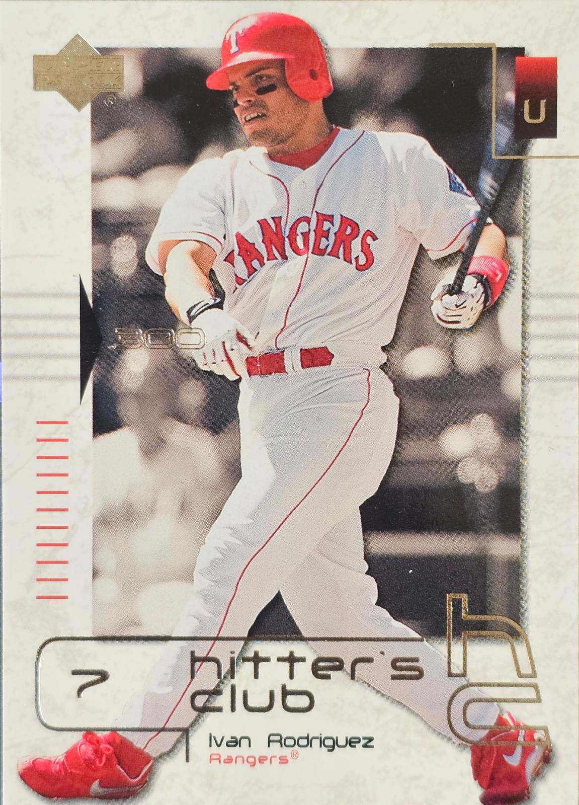 Ivan Rodriguez #37 Baseball Cards 2000 Upper Deck Hitter's Club