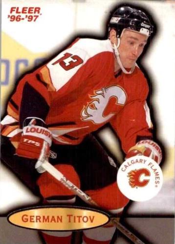 German Titov #14 Hockey Cards 1996 Fleer