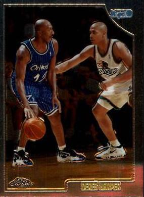 Derek Harper #24 Basketball Cards 1998 Topps Chrome