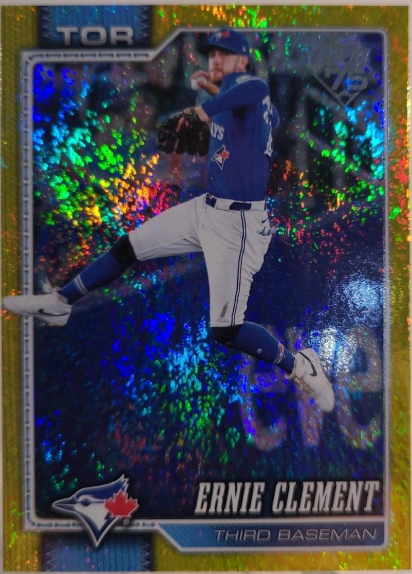 2026 Ernie Clement [Holo Foil Yellow] #505