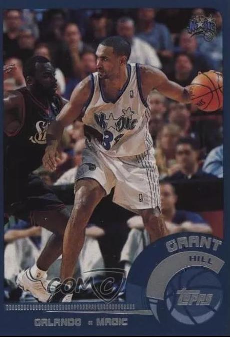 Grant Hill #48 Basketball Cards 2002 Topps