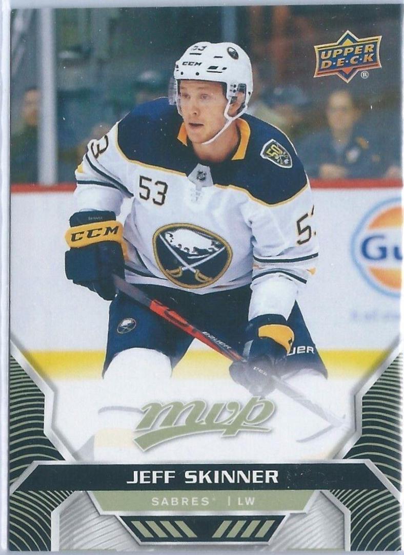 Jeff Skinner #1 Hockey Cards 2020 Upper Deck MVP