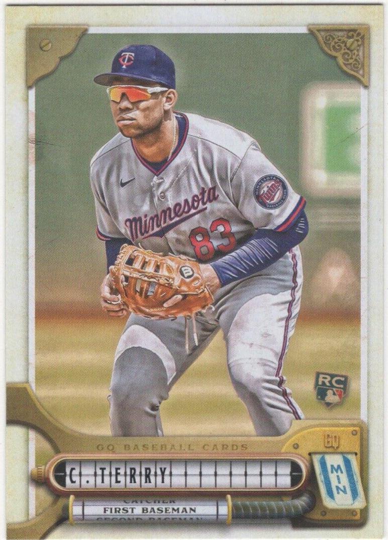 Curtis Terry #181 Baseball Cards 2022 Topps Gypsy Queen