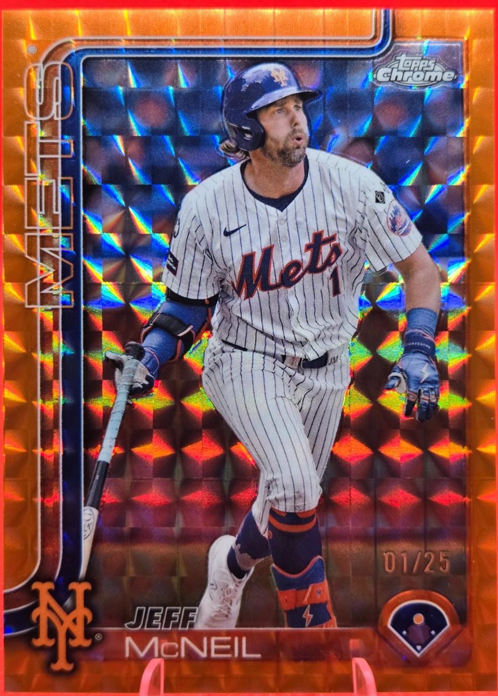 Jeff McNeil [Orange Geometric] #167