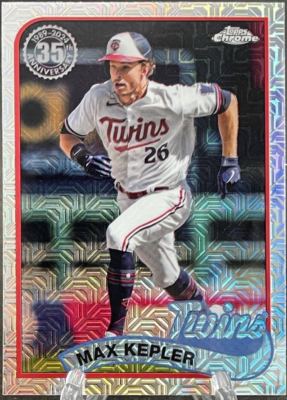 Max Kepler #T89CU-45 2024 Topps Update 1989 Chrome Silver Pack Baseball