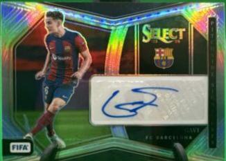 Gavi #3 Soccer Cards 2023 Panini Select FIFA Pitchside Signatures