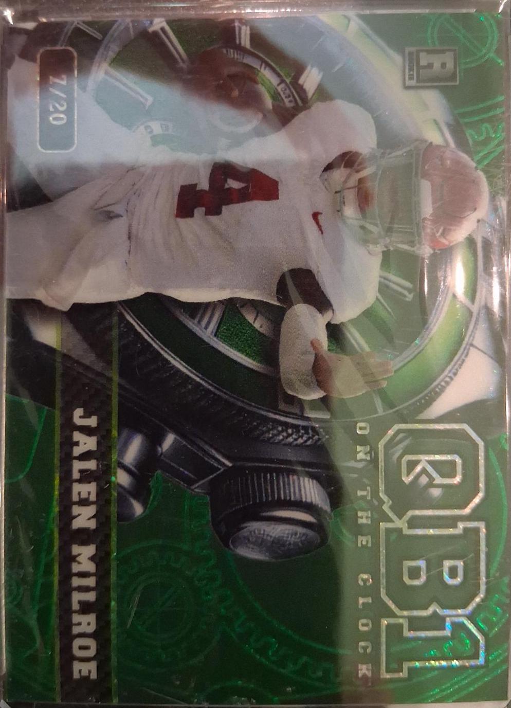 Jalen Milroe #OCW-GN-JM2 2024 Wild Card Qb1 Football