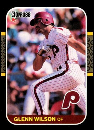 Glenn Wilson #62 Baseball Cards 1987 Donruss