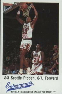Scottie Pippen Ball in Basket Blank Back