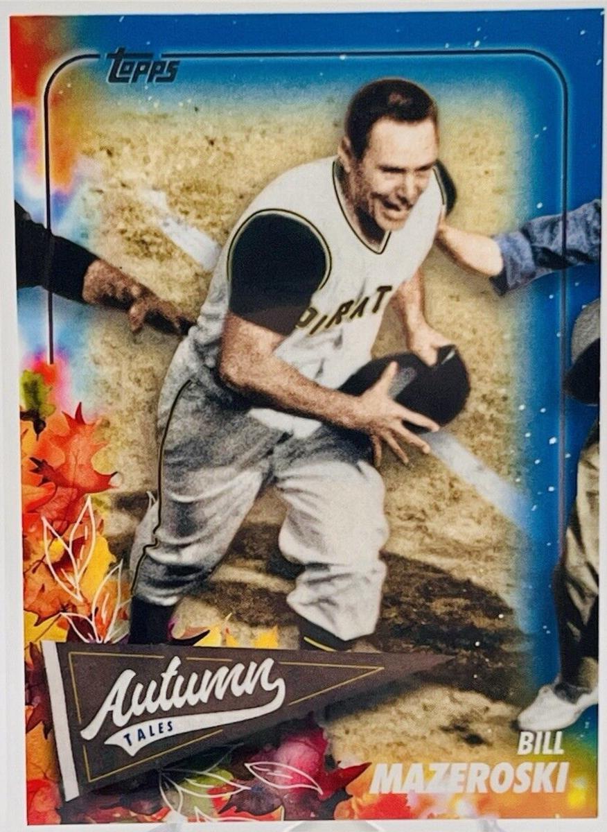 Bill Mazeroski [Blue] #AT-17