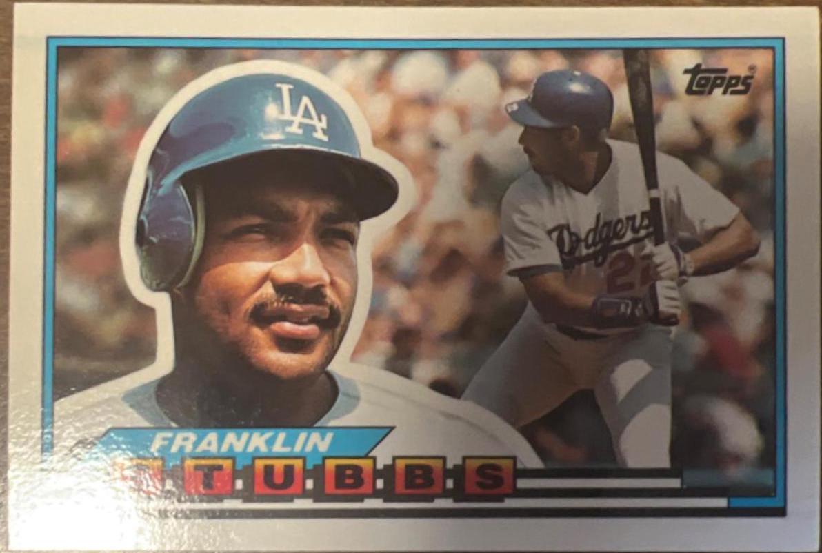Franklin Stubbs #32 Baseball Cards 1989 Topps Big