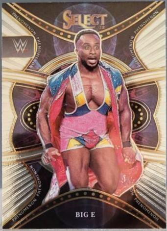 Big E #8 Wrestling Cards 2022 Panini Select WWE Phenomenon