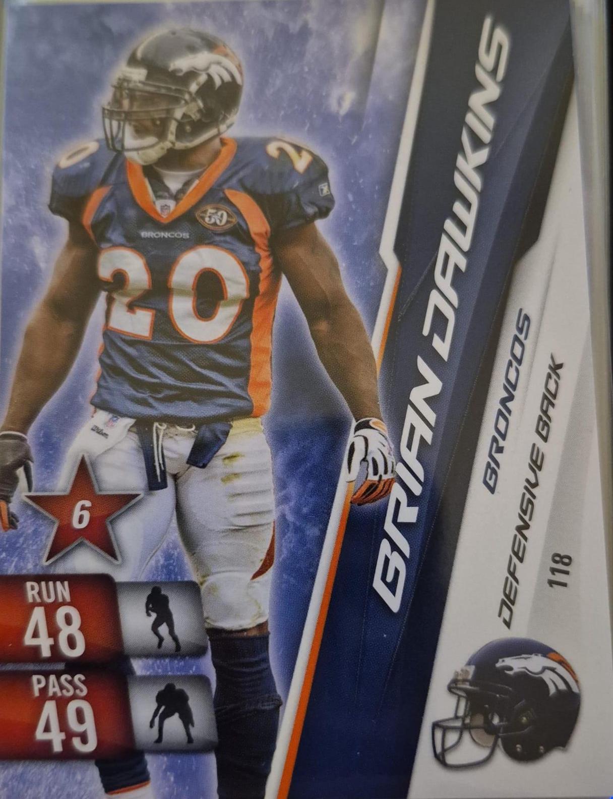 Brian Dawkins #118 2010 Panini Adrenalyn XL Football