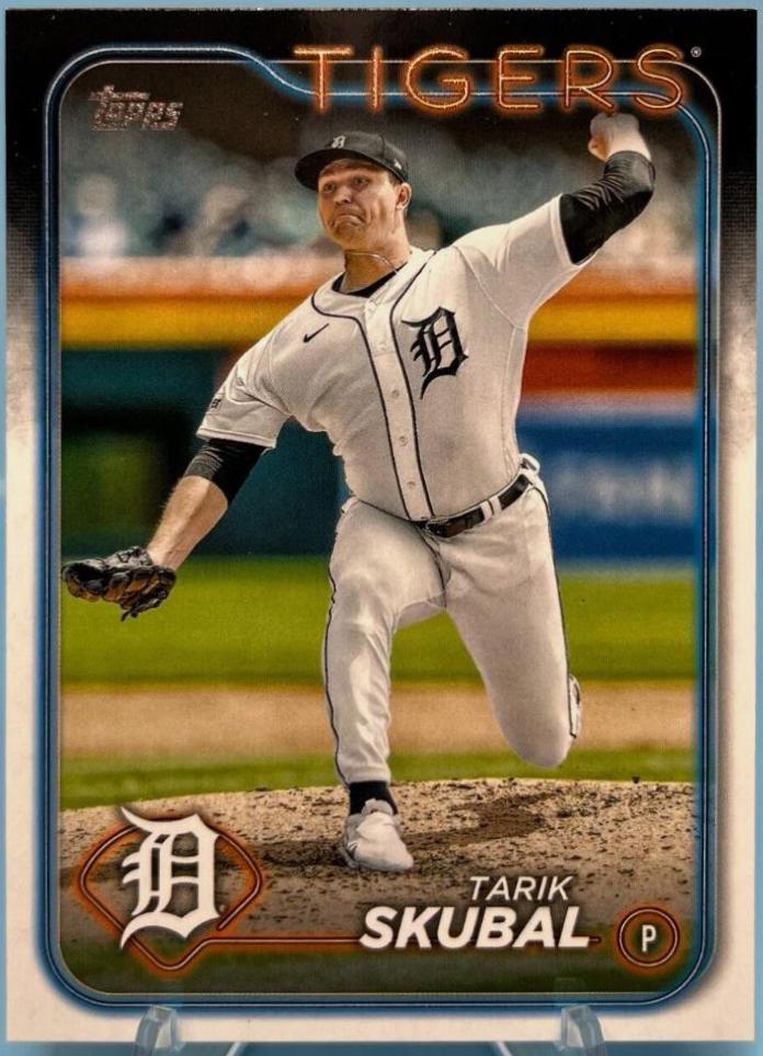 Tarik Skubal #294 Baseball Cards 2024 Topps
