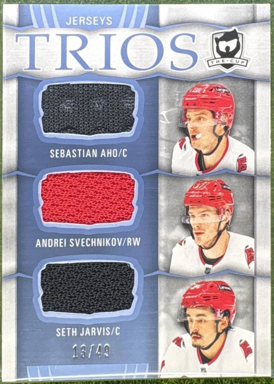 Seth Jarvis / Sebastian Aho / Andrei Svechnikov #C3-ASJ