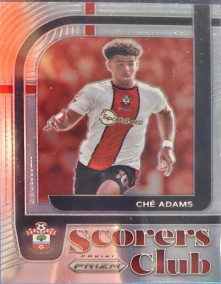 Che Adams #14 Soccer Cards 2022 Panini Prizm Premier League Scorers Club