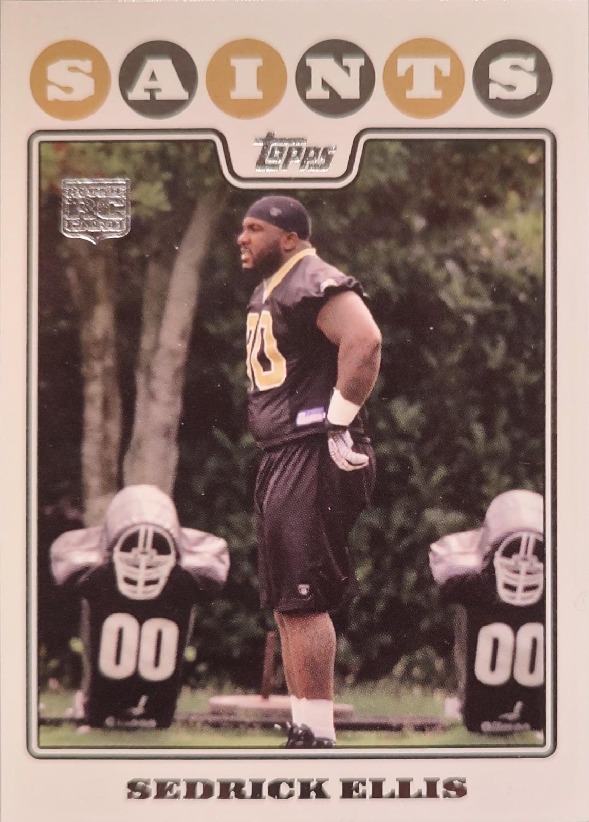 Sedrick Ellis #394 Football Cards 2008 Topps