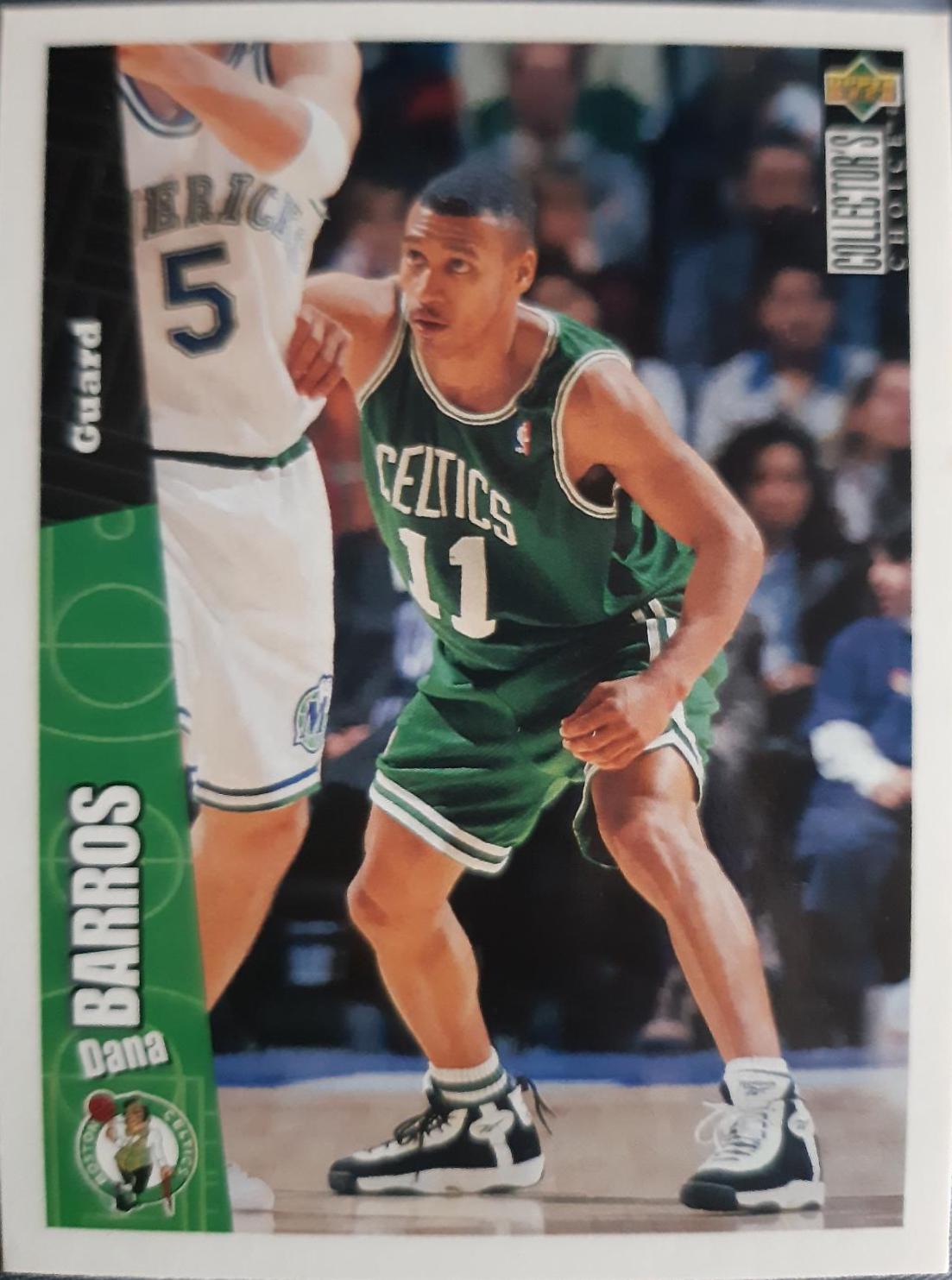 Dana Barros #7 Basketball Cards 1996 Collector's Choice