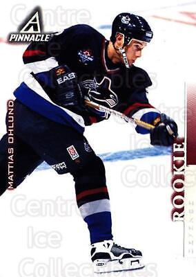 Mattias Ohlund #8 Hockey Cards 1997 Pinnacle